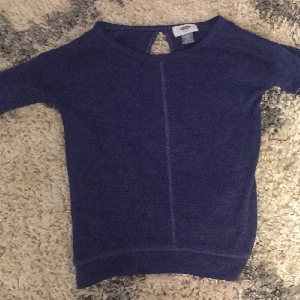 long sleeve navy blue color